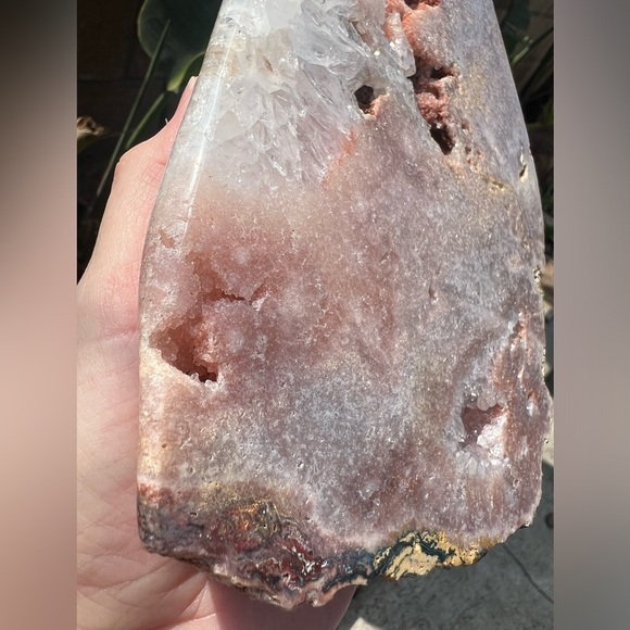 Pink Amethyst Sugar Druzy Slab - Picture 9 of 9